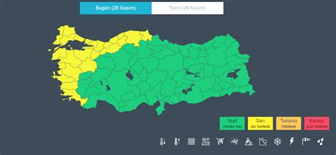 Meteoroloji’den İstanbul dahil 23 il için sarı kodlu uyarı